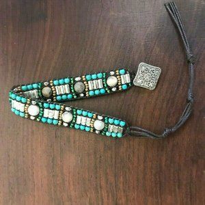 New Sundance Catalog Earrings & Turquoise Bracelet